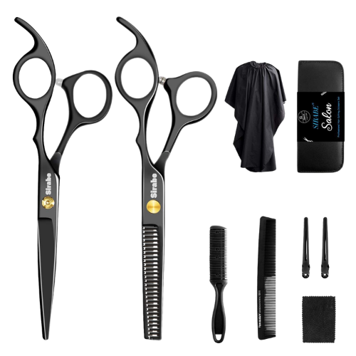Group of hair scissors